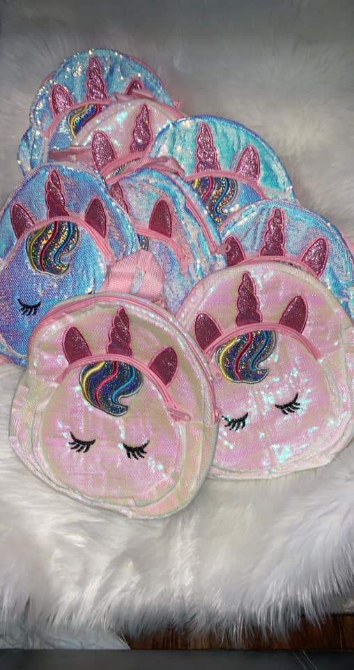 "Bling Bling" Unicorn Mini Backpack