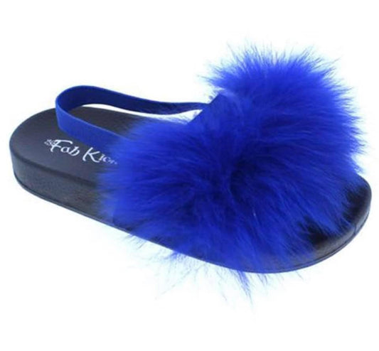"Fur Real" Sandals - Hot Pink