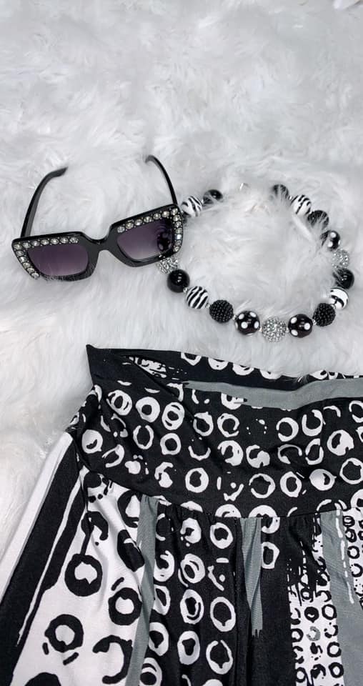Chunky Necklace - Tuxedo