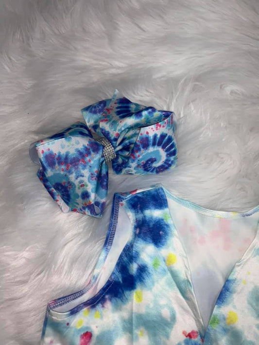 "Swirls" Fringed Duster