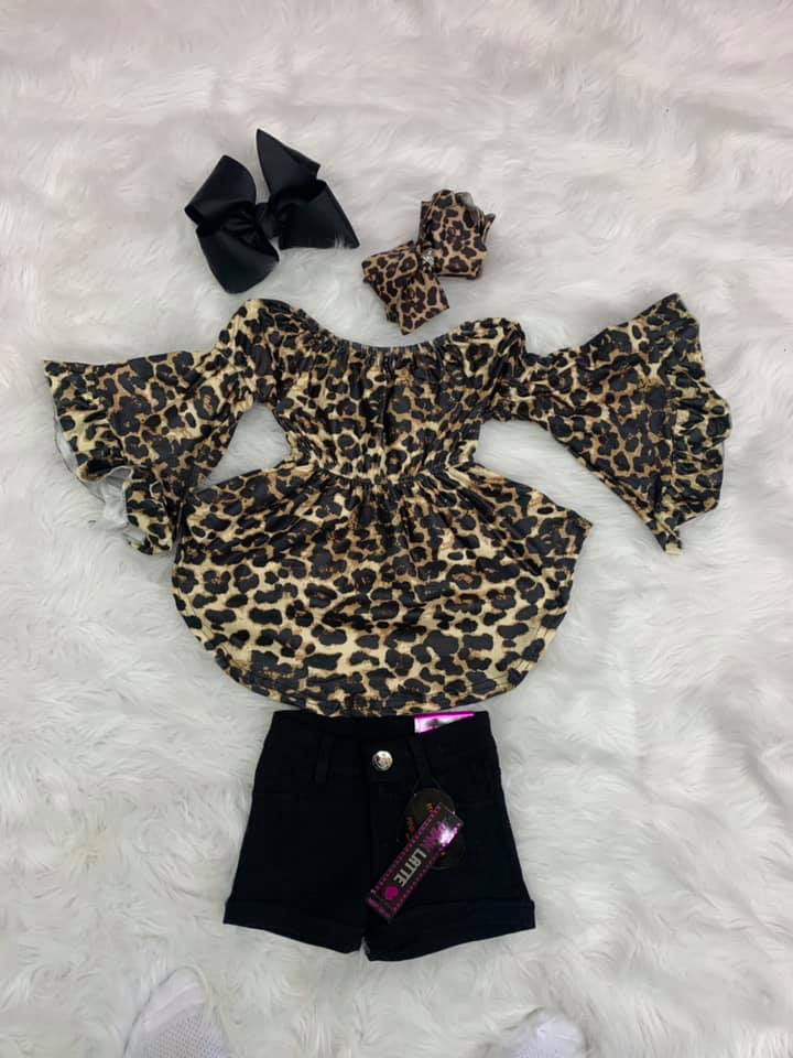 "The Wild Side" Top - Leopard