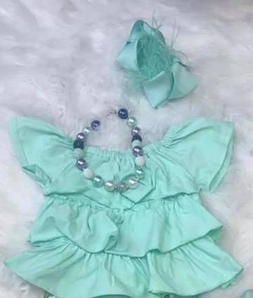 Chunky Necklace - Mint