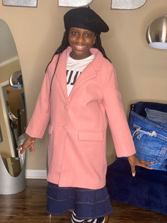 "Just Mauve-elous" Pea Coat