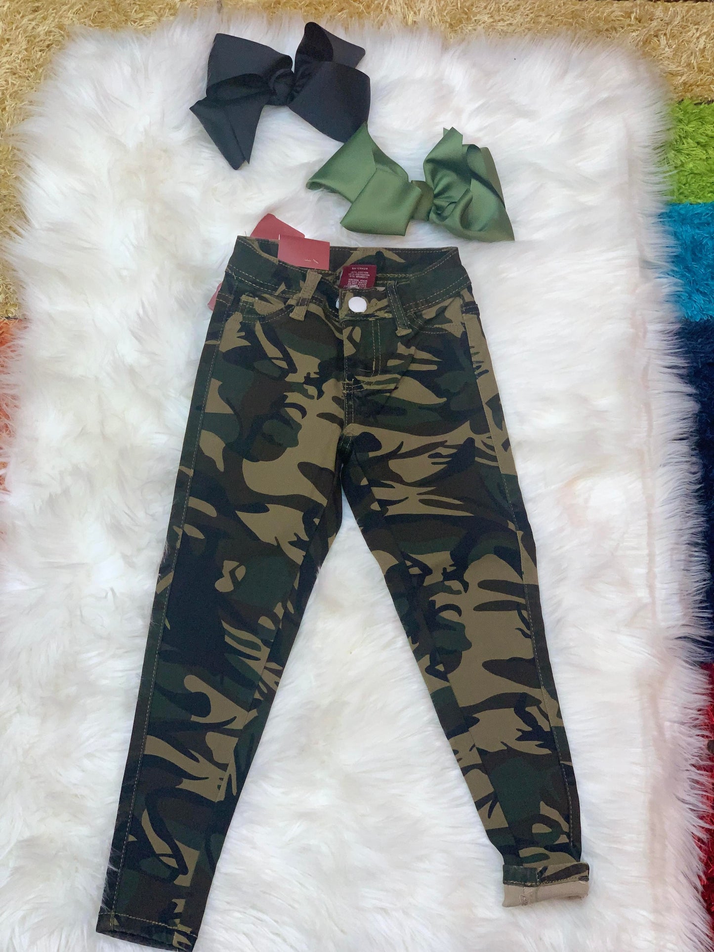 "Bella Camo" Jeggings