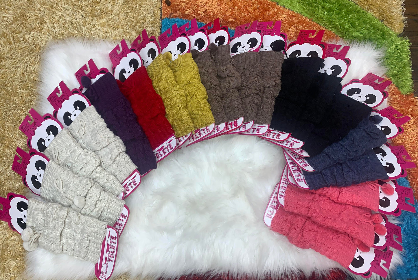 Leg Warmer - Pom Pom