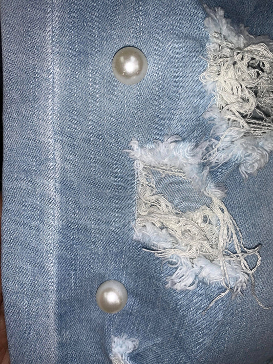 "Pearly Girl" Jogger Jeans