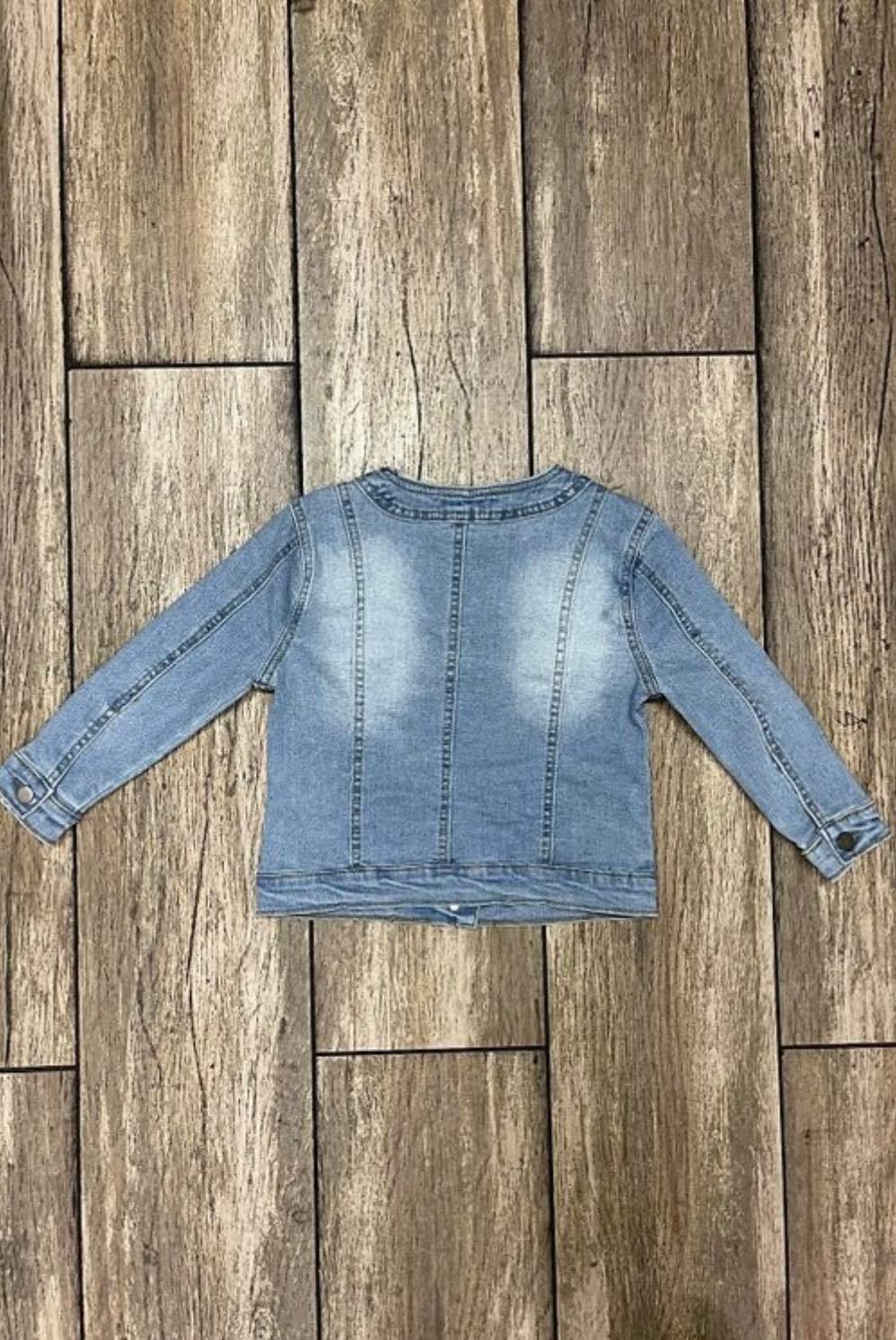 "Bling Bee" Denim Jacket
