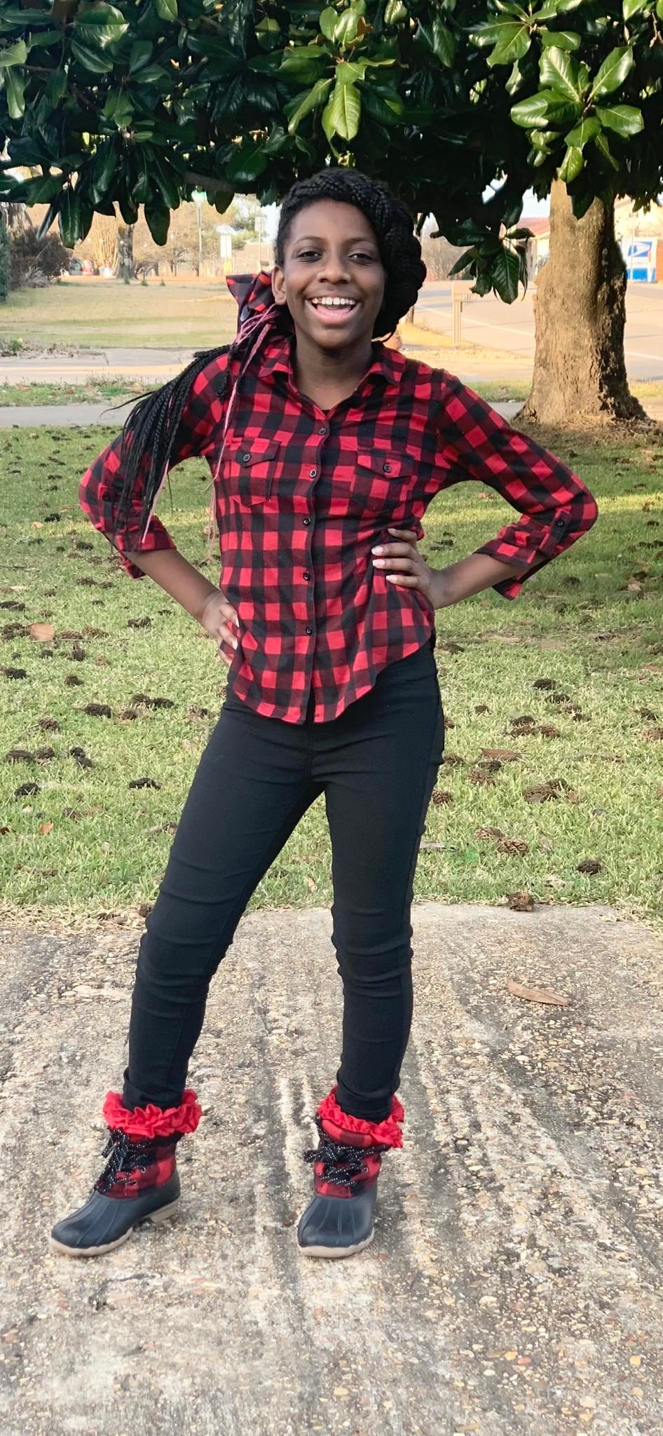 "Check Mate" Buffalo Check Top