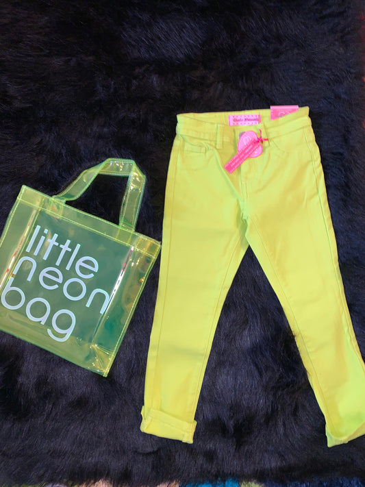"Little Neon Bag" (Neon Yellow)