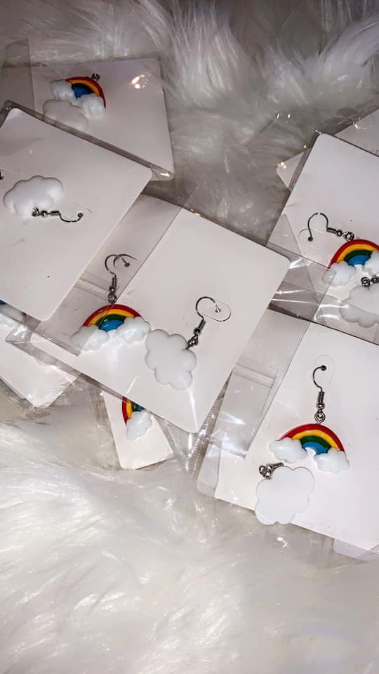 "After the Rain" Rainbow Earrings