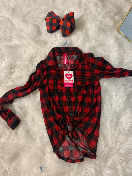 "Check Mate" Buffalo Check Top