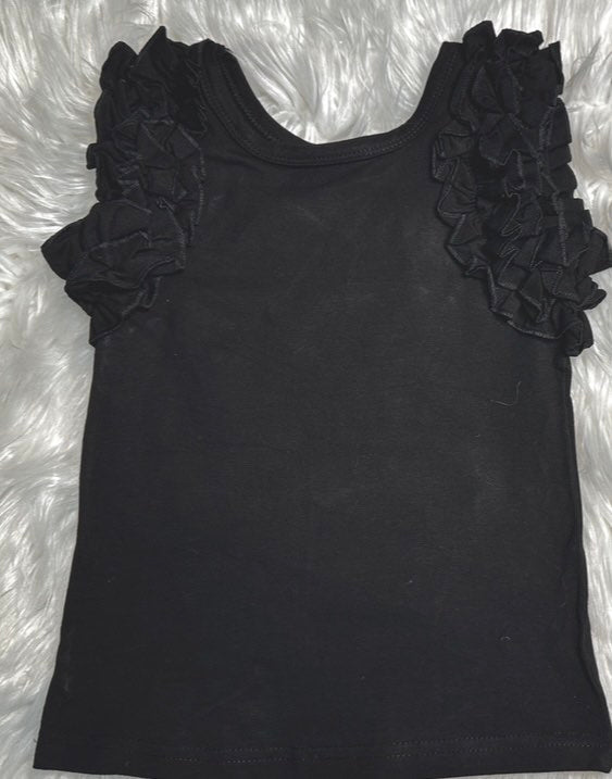 "Frill Talk" Ruffled Tank Top (ONLY)