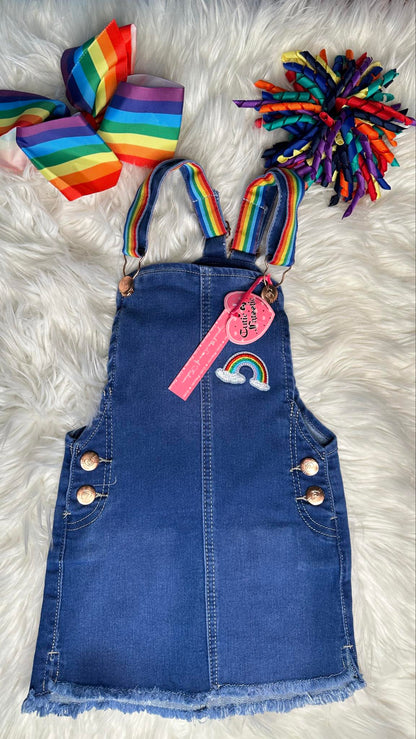 "After the Rain" Overall Dress