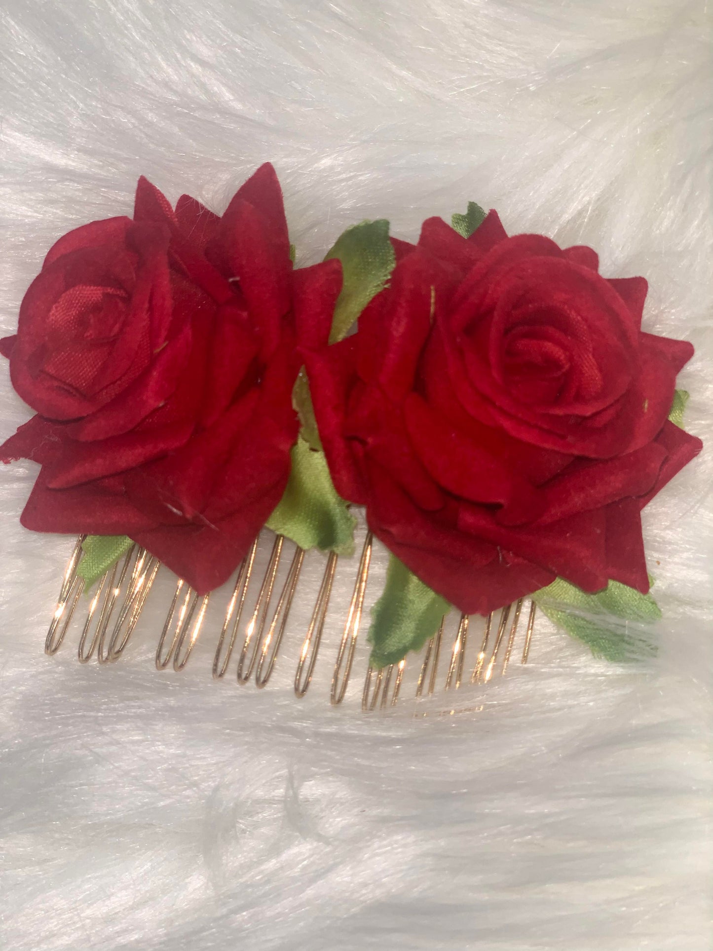 Rose Hair Comb